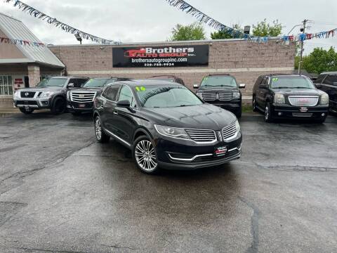 2016 Lincoln MKX for sale at Brothers Auto Group in Youngstown OH