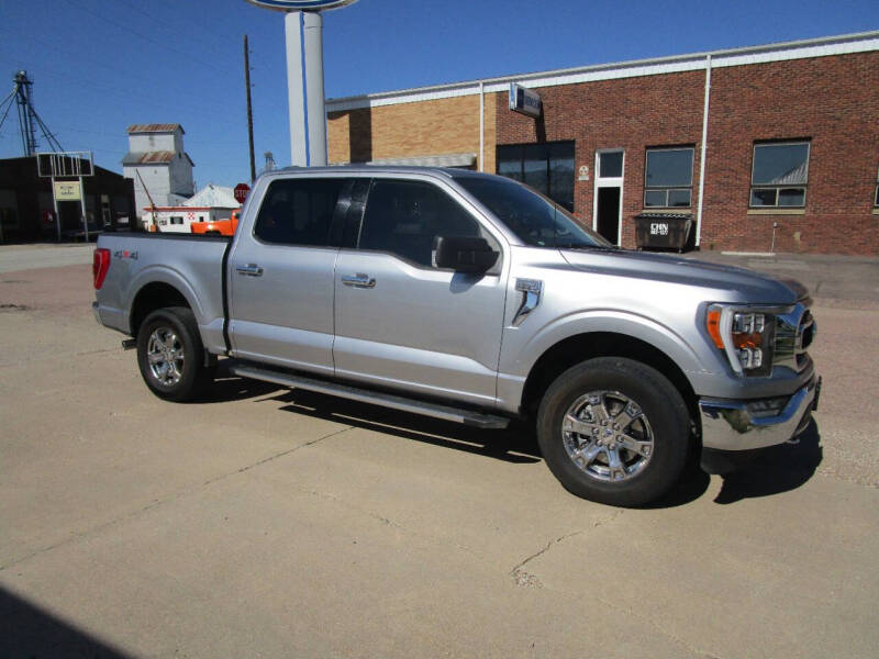 Used 2021 Ford F-150 XLT with VIN 1FTEW1EP5MFA27486 for sale in Danbury, IA