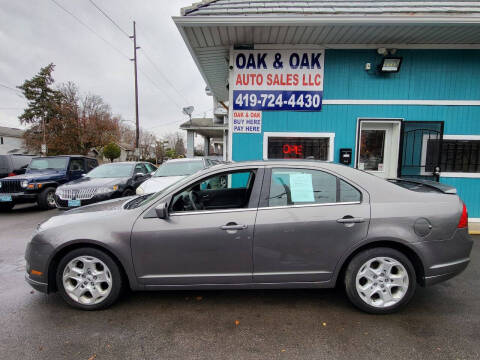 2010 Ford Fusion for sale at Oak & Oak Auto Sales in Toledo OH