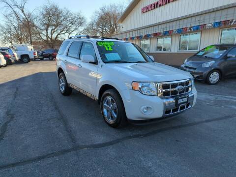 2012 Ford Escape for sale at Budget Motors of Wisconsin in Racine WI