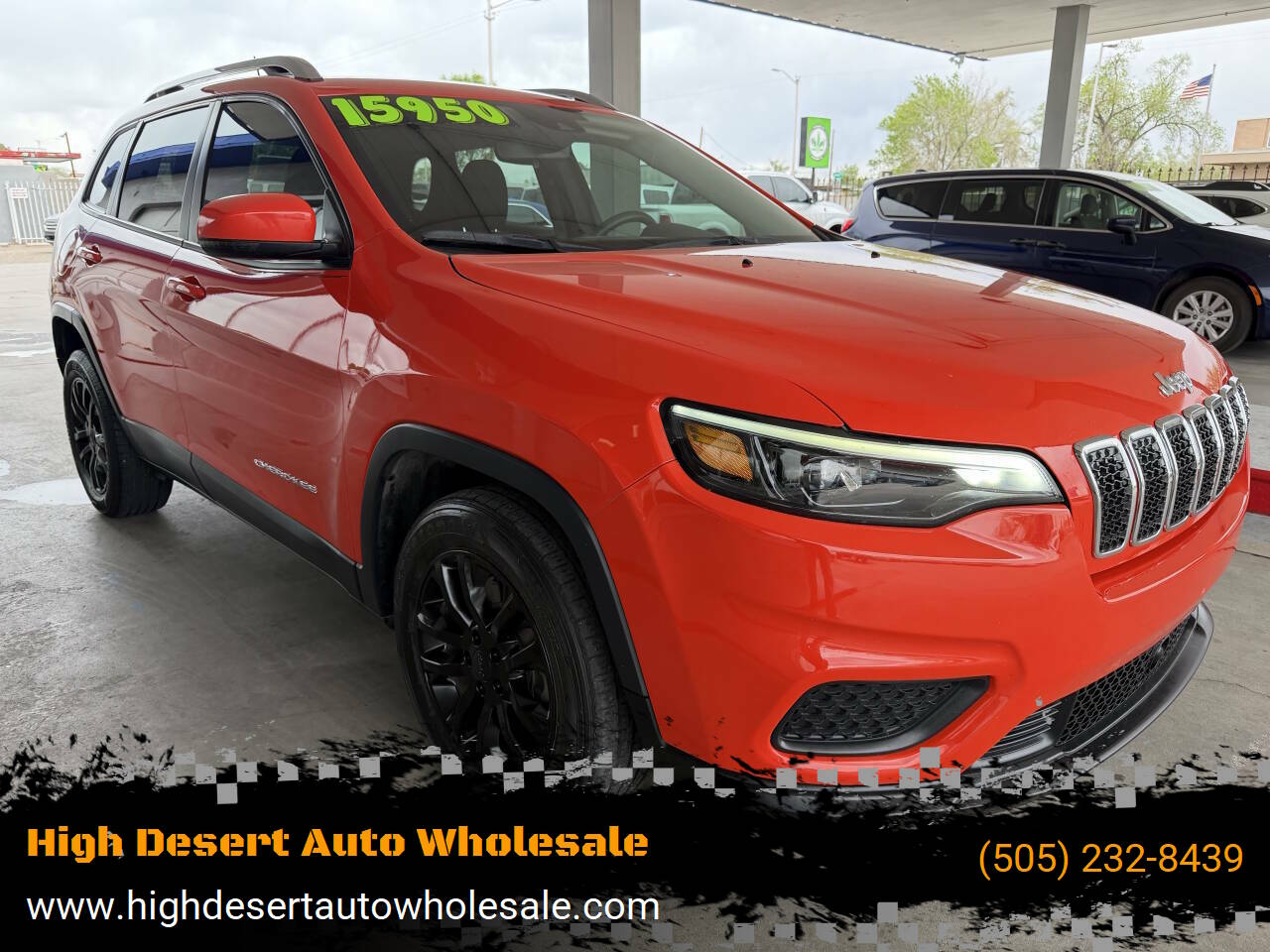 Orange 2021 Jeep Cherokee Latitude Latitude 4dr SUV 1