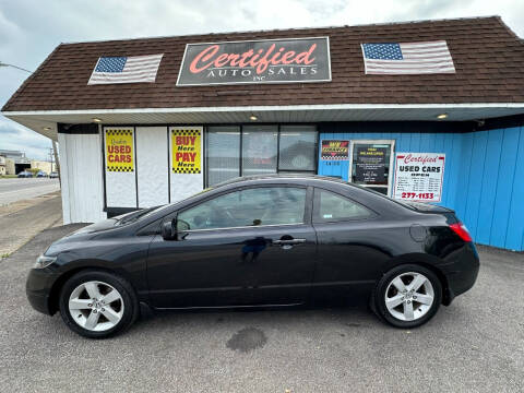 2006 Honda Civic for sale at Certified Auto Sales, Inc in Lorain OH