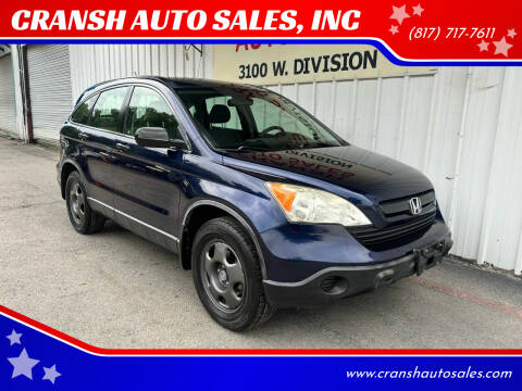 2009 Honda CR-V for sale at CRANSH AUTO SALES, INC in Arlington TX