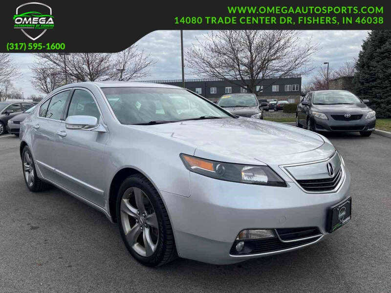 2012 Acura TL for sale at Omega Autosports of Fishers in Fishers IN