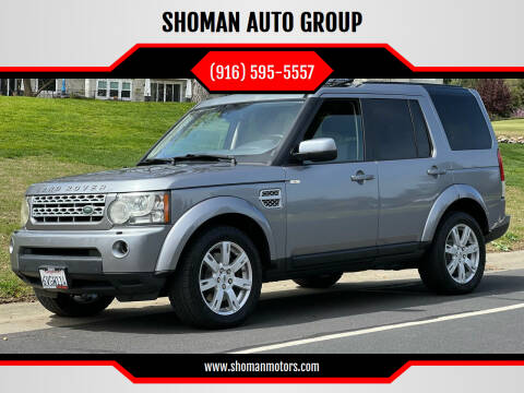 2012 Land Rover LR4 for sale at SHOMAN AUTO GROUP in Davis CA