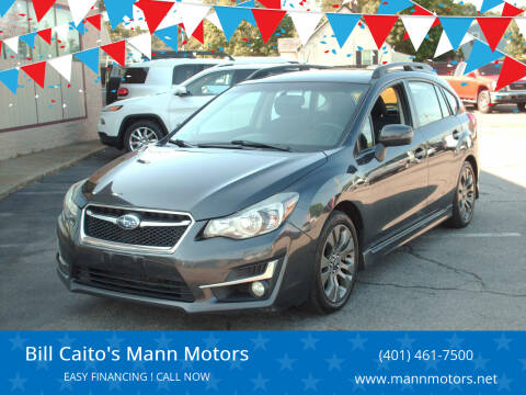 2016 Subaru Impreza for sale at Mann Motors in Warwick RI
