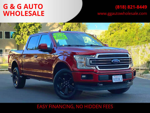 2018 Ford F-150 for sale at G & G AUTO WHOLESALE in North Hollywood CA