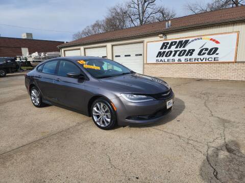 2015 Chrysler 200 for sale at RPM Motor Company in Waterloo IA