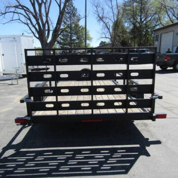 2023 HTC 83" X 12FT UTILITY TRAILER