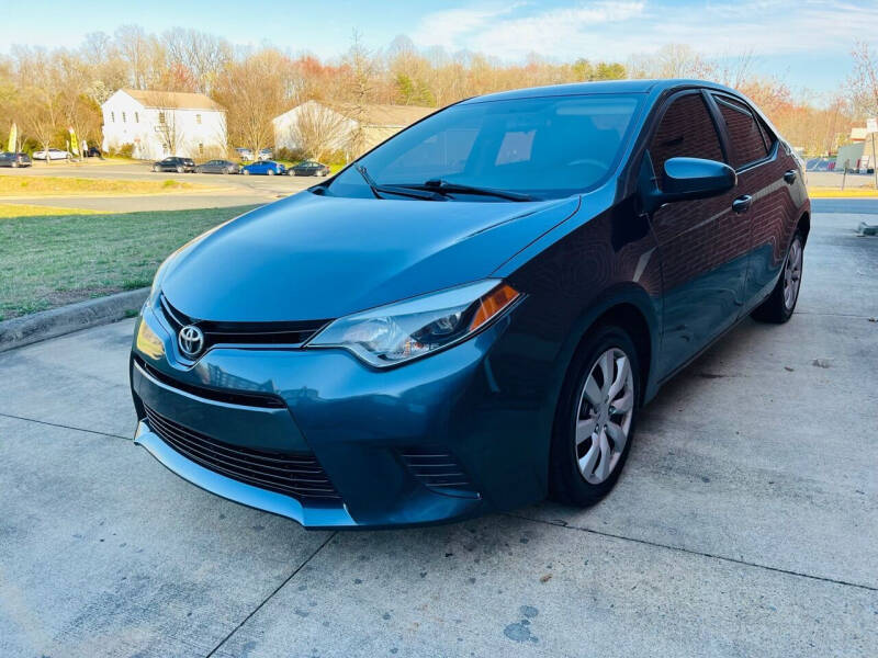 2016 Toyota Corolla for sale at A & Z MOTORS LLC in Fredericksburg VA