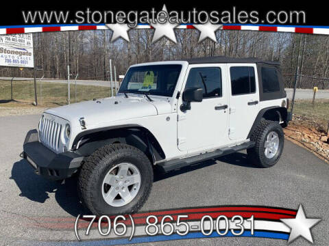 2014 Jeep Wrangler Unlimited for sale at Stonegate Auto Sales in Cleveland GA