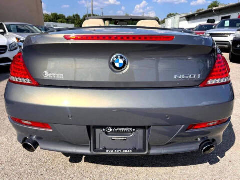 2008 BMW 6 Series 650i