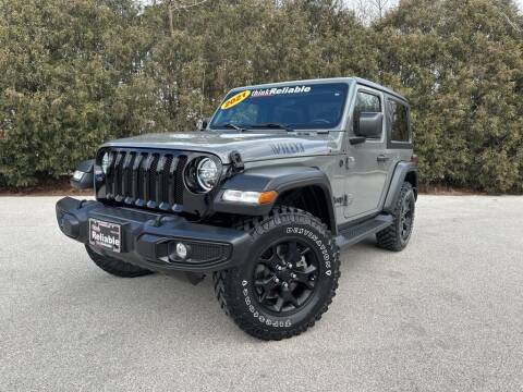 2021 Jeep Wrangler for sale at RELIABLE AUTOMOBILE SALES, INC in Sturgeon Bay WI