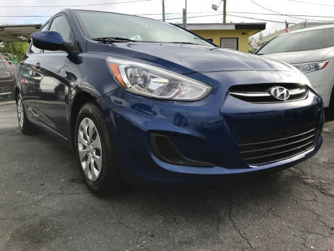 2017 Hyundai Accent for sale at MIAMI AUTO LIQUIDATORS in Miami FL