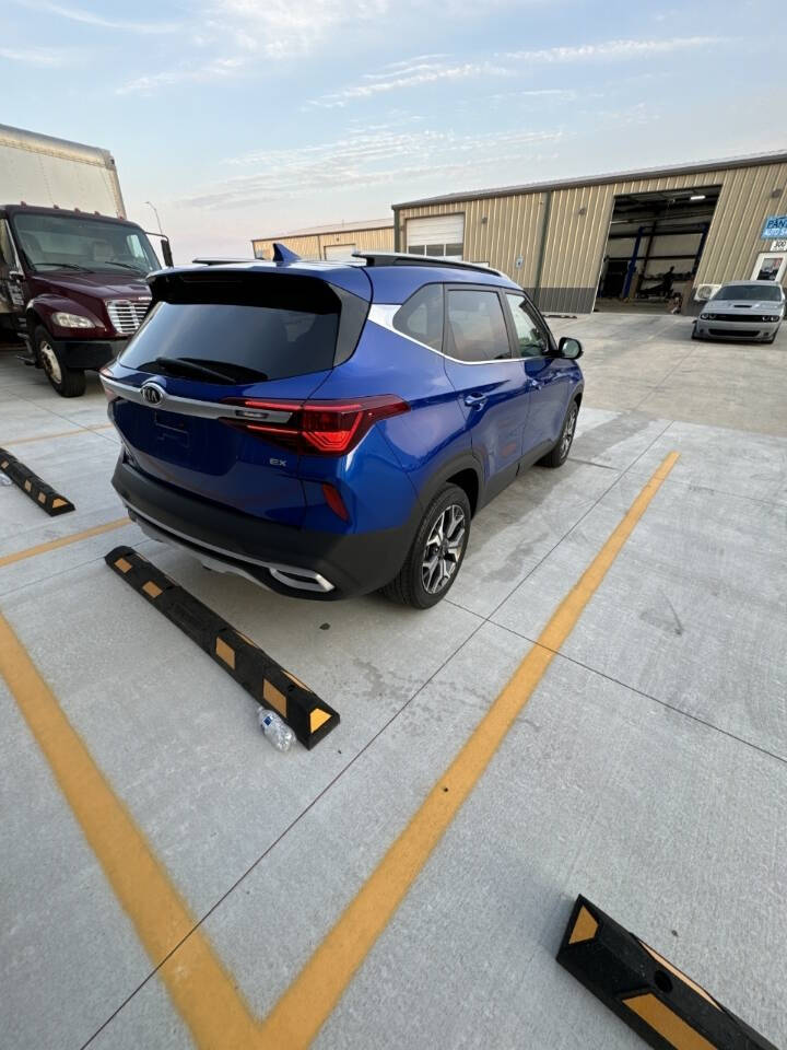 2021 Kia Seltos for sale at PANTHER AUTO SALES LLC in Lincoln, NE