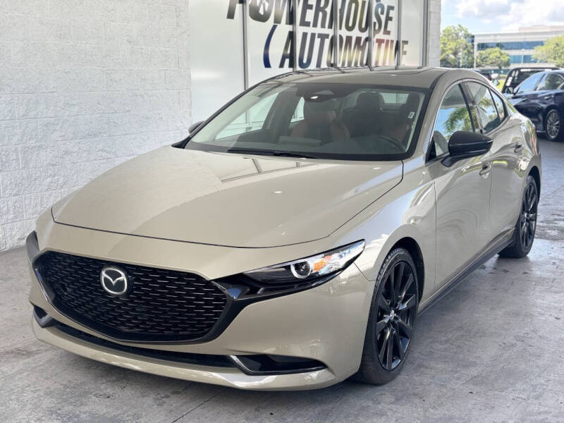 Used 2024 Mazda Mazda3 Carbon Turbo with VIN 3MZBPBXY6RM408196 for sale in Tampa, FL
