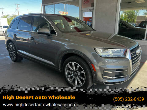 2017 Audi Q7 for sale at High Desert Auto Wholesale in Albuquerque NM