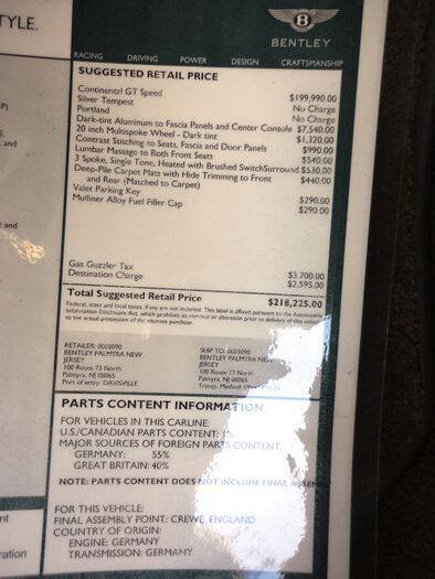 2008 Bentley Continental GT Speed