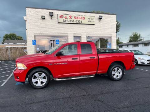 2012 RAM 1500 for sale at C & S SALES in Belton MO