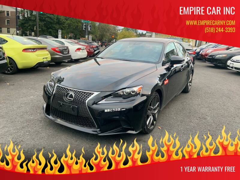 2015 Lexus IS 250 for sale at EMPIRE CAR INC in Troy NY