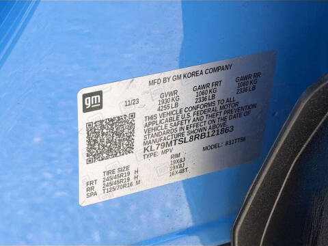 2024 Chevrolet TrailBlazer RS