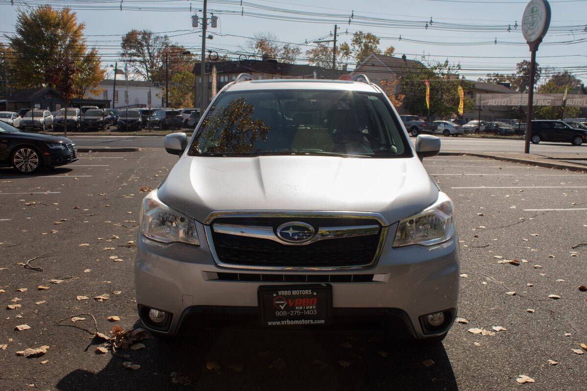 2015 Subaru Forester for sale at Vrbo Motors in Linden, NJ