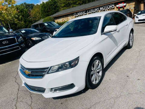 2017 Chevrolet Impala for sale at Classic Luxury Motors in Buford GA