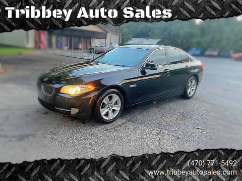 2011 BMW 5 Series for sale at Tribbey Auto Sales in Stockbridge GA