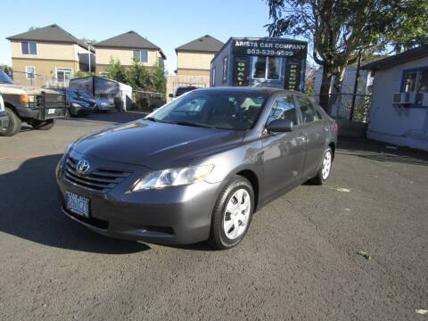 2007 Toyota Camry for sale at ARISTA CAR COMPANY LLC in Portland OR