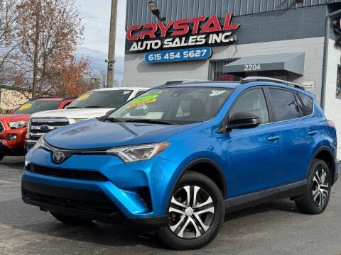 2017 Toyota RAV4 for sale at Crystal Auto Sales Inc in Nashville TN