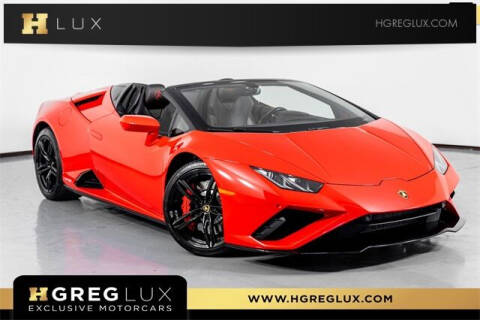 2021 Lamborghini Huracan for sale at HGREG LUX EXCLUSIVE MOTORCARS in Pompano Beach FL