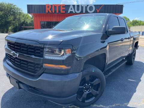 2018 Chevrolet Silverado 1500 for sale at Rite Auto in Arlington TX