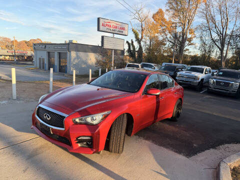 2017 Infiniti Q50 Red Sport 400