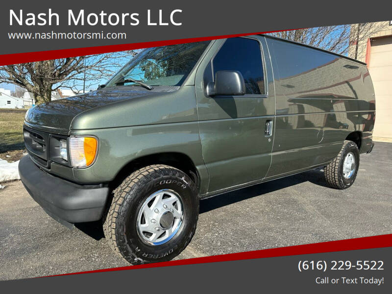 2002 Ford E-Series for sale at Nash Motors LLC in Hudsonville MI