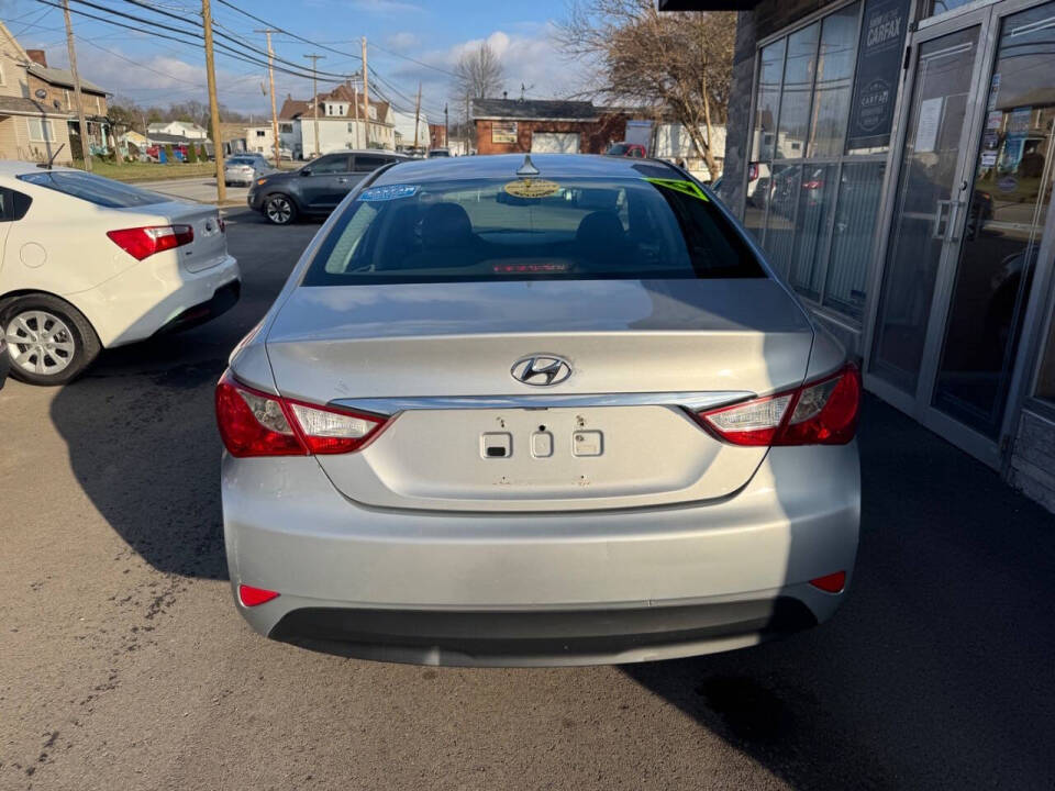 2014 Hyundai SONATA for sale at B N M Auto Sales Inc in New Castle, PA