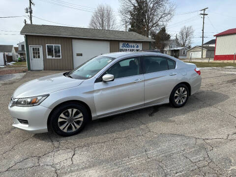 2013 Honda Accord for sale at Starrs Used Cars Inc in Barnesville OH