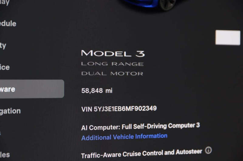 2021 Tesla Model 3 Long Range