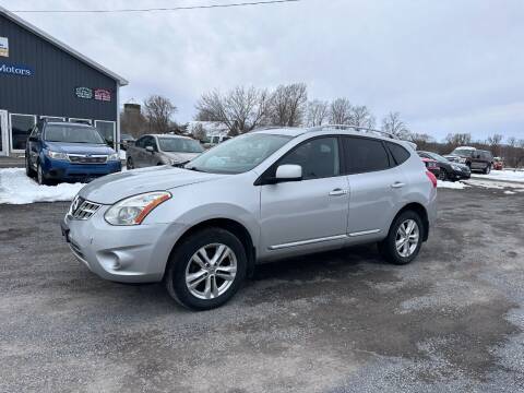 2012 Nissan Rogue for sale at Riverside Motors in Glenfield NY