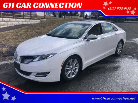 2014 Lincoln MKZ for sale at 611 CAR CONNECTION in Hatboro PA