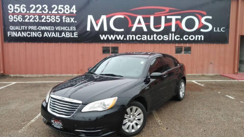 2013 Chrysler 200 for sale at MC Autos LLC in Pharr TX