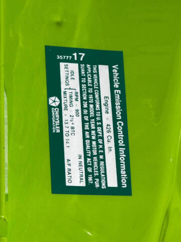 1973 Plymouth Duster