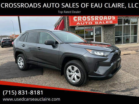 2020 Toyota RAV4 for sale at CROSSROADS AUTO SALES OF EAU CLAIRE, LLC in Eau Claire WI