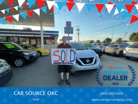 2016 Nissan Murano for sale at CAR SOURCE OKC in Oklahoma City OK