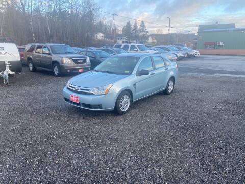2008 Ford Focus for sale at DAN KEARNEY'S USED CARS in Center Rutland VT