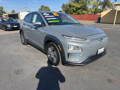 2021 Hyundai Kona Electric for sale at Mega Motors Inc. - Electric Vehicles in Stockton CA