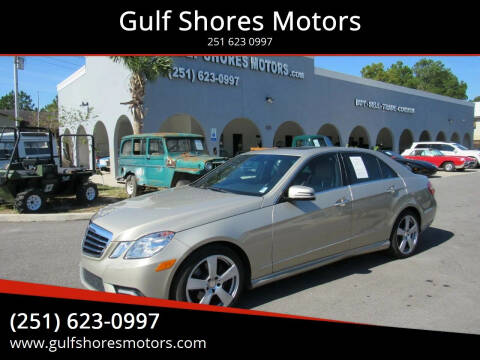 2010 Mercedes-Benz E-Class for sale at Gulf Shores Motors in Gulf Shores AL