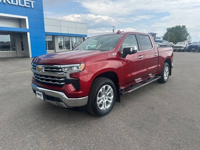Used 2023 Chevrolet Silverado 1500 LTZ with VIN 1GCUDGED6PZ319693 for sale in Finley, ND
