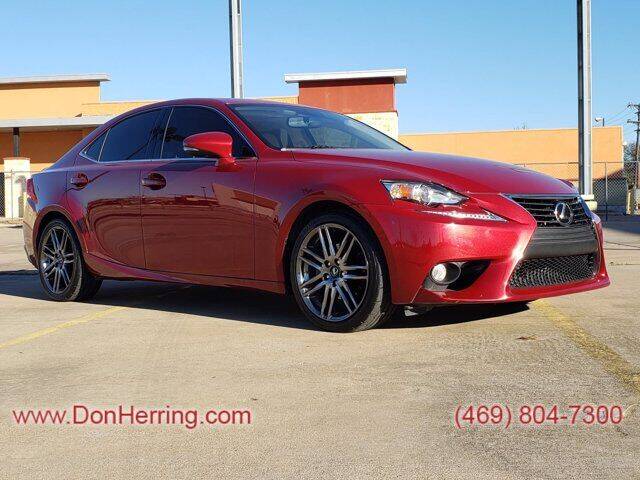 2014 Lexus IS 250 for sale at DON HERRING MITSUBISHI in Irving TX