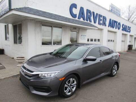 2018 Honda Civic for sale at Carver Auto Sales in Saint Paul MN