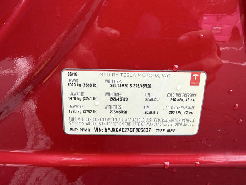 2016 Tesla Model X 90D